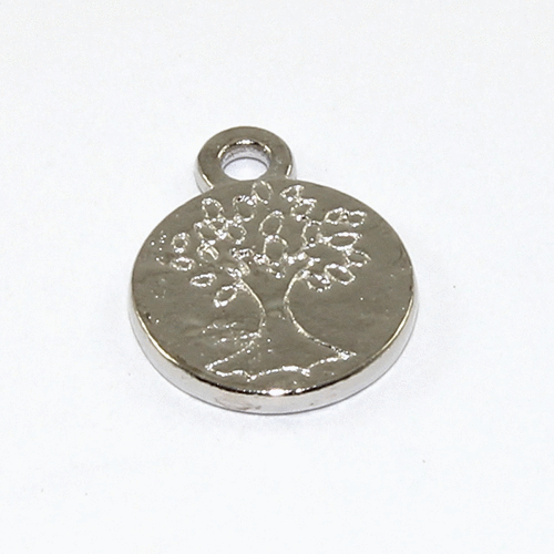15mm Stamped Tree of Life Charms