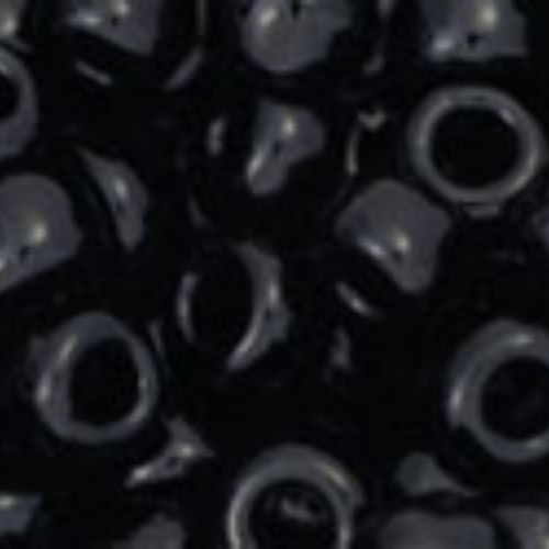 TOHO Opaque Jet 11/0 Round - TR-06-49 - 13gm Flip Top Container