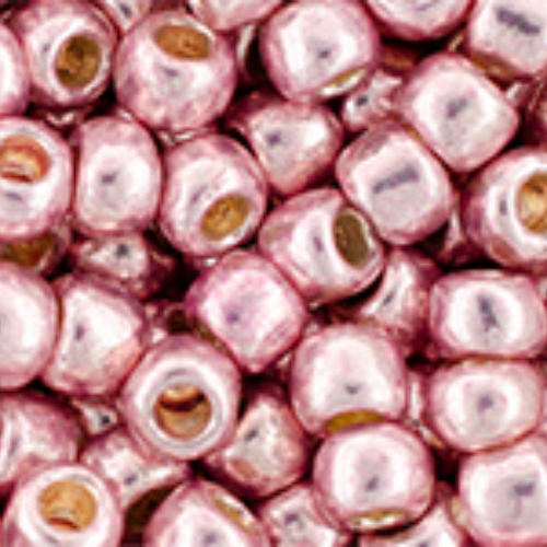 TOHO PermaFinish - Galvanized Sweet Blush 11/0 Round - TR-06-PF552 - 13gm Flip Top Container