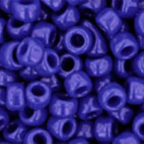 TOHO Opaque Navy Blue 8/0 Round - TR-08-48 - 13gm Flip Top Container