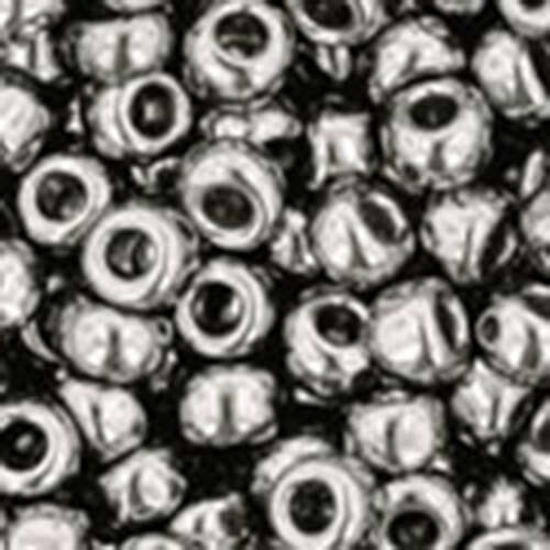 TOHO Nickel 8/0 Round - TR-08-711 - 13gm Flip Top Container