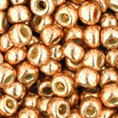 8/0 Round - PermaFinish - Galvanized Rose Gold - TR-08-PF551