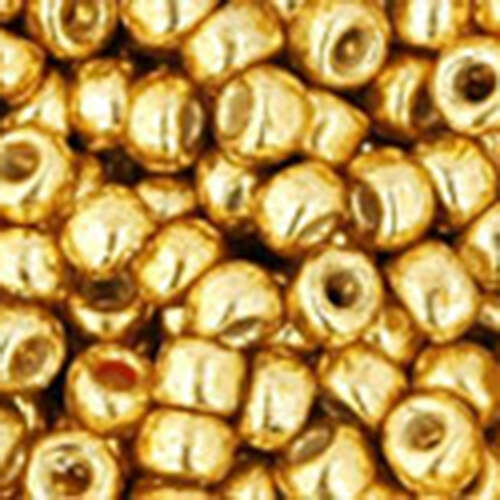 TOHO PermaFinish - Galvanized Starlight 8/0 Round - TR-08-PF557 - 13gm Flip Top Container