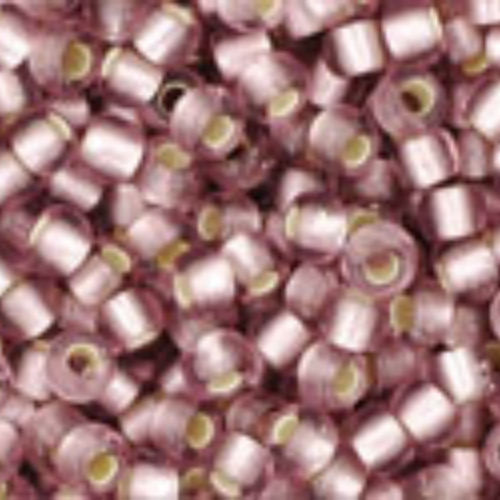 11/0 Round - Silver-Lined Frosted Light Amethyst - TR-11-26F