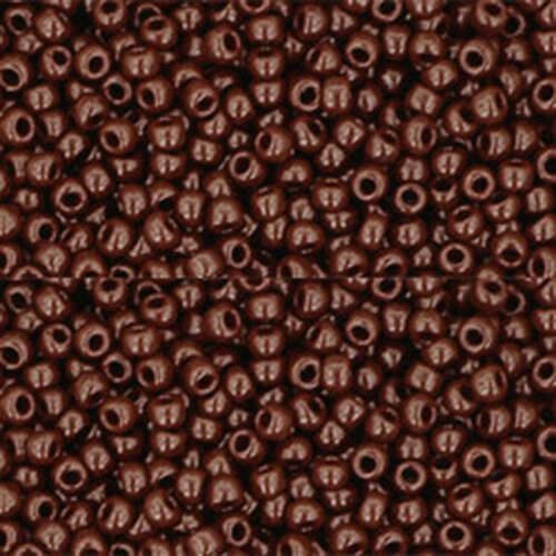 TOHO Opaque Oxblood 11/0 Round - TR-11-46