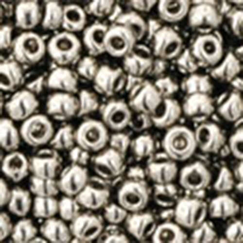 TOHO Nickel 11/0 Round - TR-11-711 - 13gm Flip Top Container