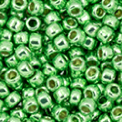 11/0 Round - PermaFinish - Galvanized Green Apple - TR-11-PF587