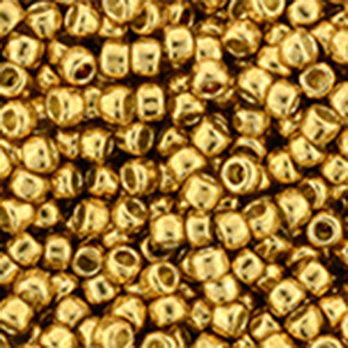 TOHO PermaFinish - Galvanized Old Gold 11/0 Round - TR-11-PF591