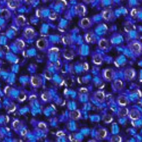 TOHO Silver-Lined Cobalt 15/0 Round - TR-15-28