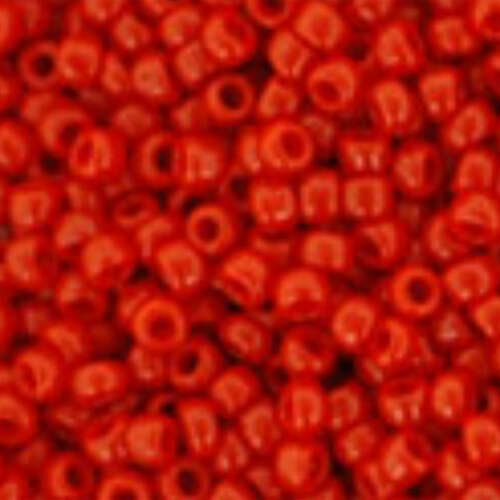 15/0 Round - Opaque Pepper Red - TR-15-45