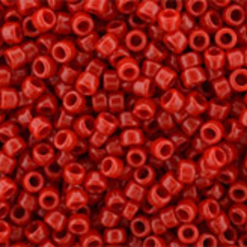 15/0 Round - Opaque Cherry - TR-15-45A