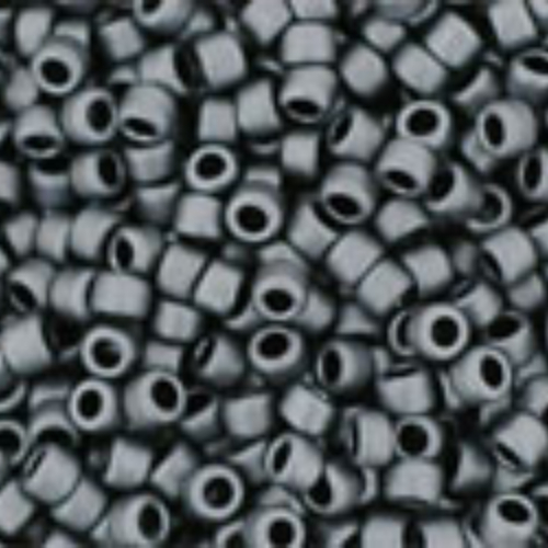 TOHO Matte-Color Opaque Gray 15/0 Round - TR-15-611