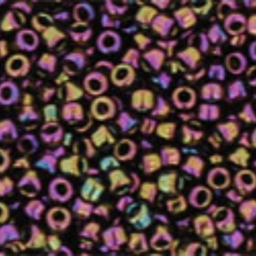 TOHO Metallic Iris - Purple 15/0 Round - TR-15-85 - 13gm Flip Top Container