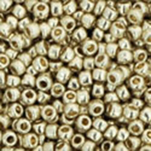 TOHO PermaFinish - Galvanized Aluminum 15/0 Round - TR-15-PF558