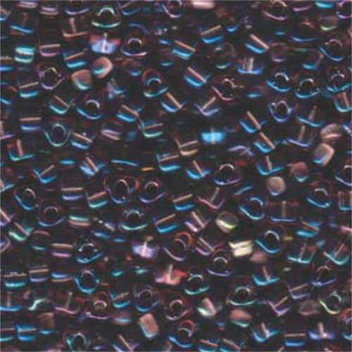 Miyuki 5/0 Triangle Bead - TR5-1836 - Colour Lined Lilac/Grey
