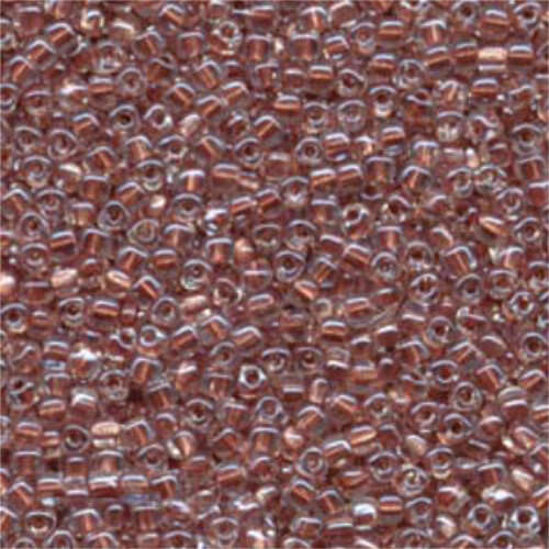 Miyuki 8/0 Triangle Bead - TR8-1526 - Antique Rose Lined Crystal AB