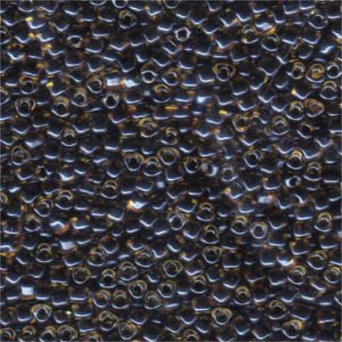 Miyuki 8/0 Triangle Bead - TR8-1840 - Colour Lined Topaz/Black