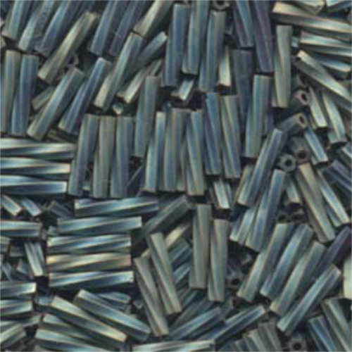 Miyuki 12mm Twisted Bugle Bead - TW2712-1256 - Matte Metallic Patina Iris