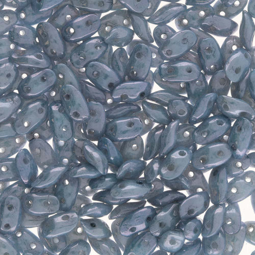 Wave 3mm x 7mm - Chalk Blue Luster - WAV3703000-14464