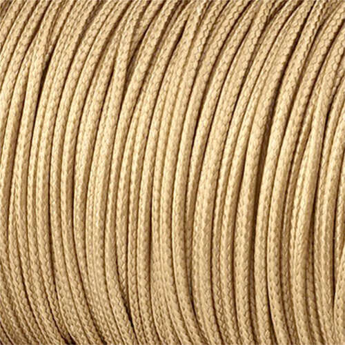 1.5mm Caramel Korean Waxed Cotton Cord