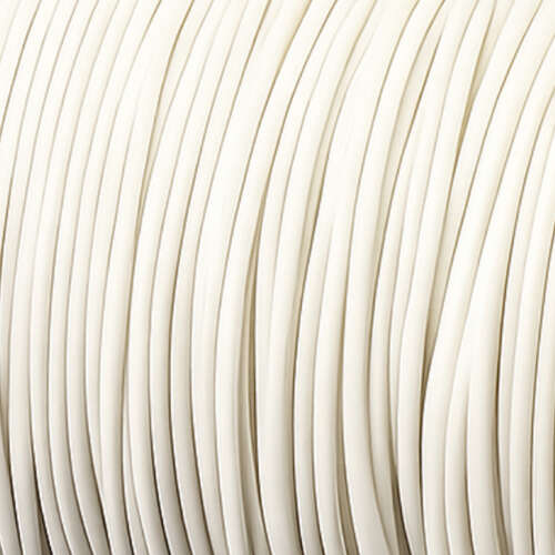 1mm White Korean Waxed Cotton Cord
